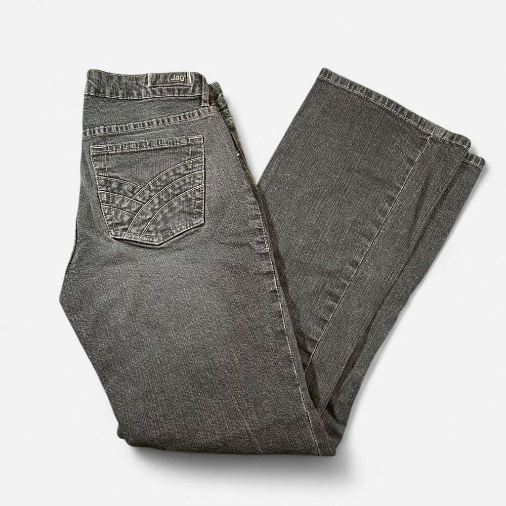 Y2K JAG Stretch Women's Black Flare Cotton Blend Jeans Size Women’s size 8P